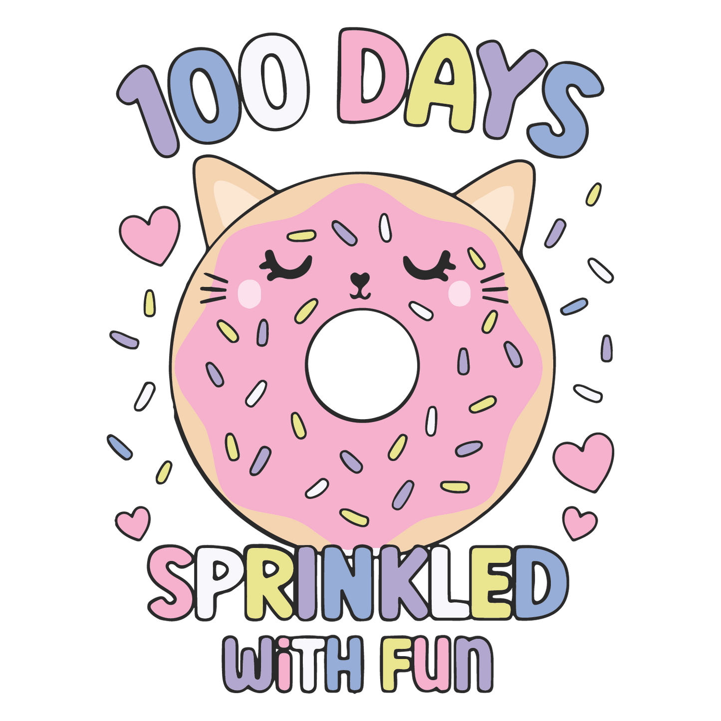 100 Days of Sprinkled Fun Transfers