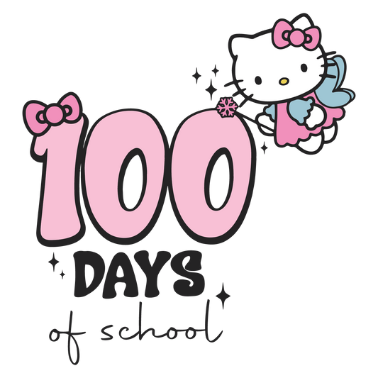 100 Days of School Kitty Transfers