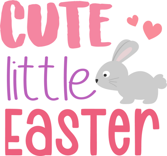 Cute Little Easter Bunny Transfers