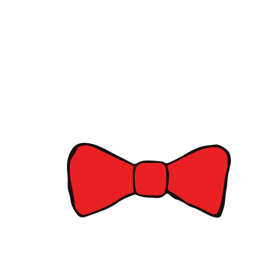 Red Bow Tie Transfers