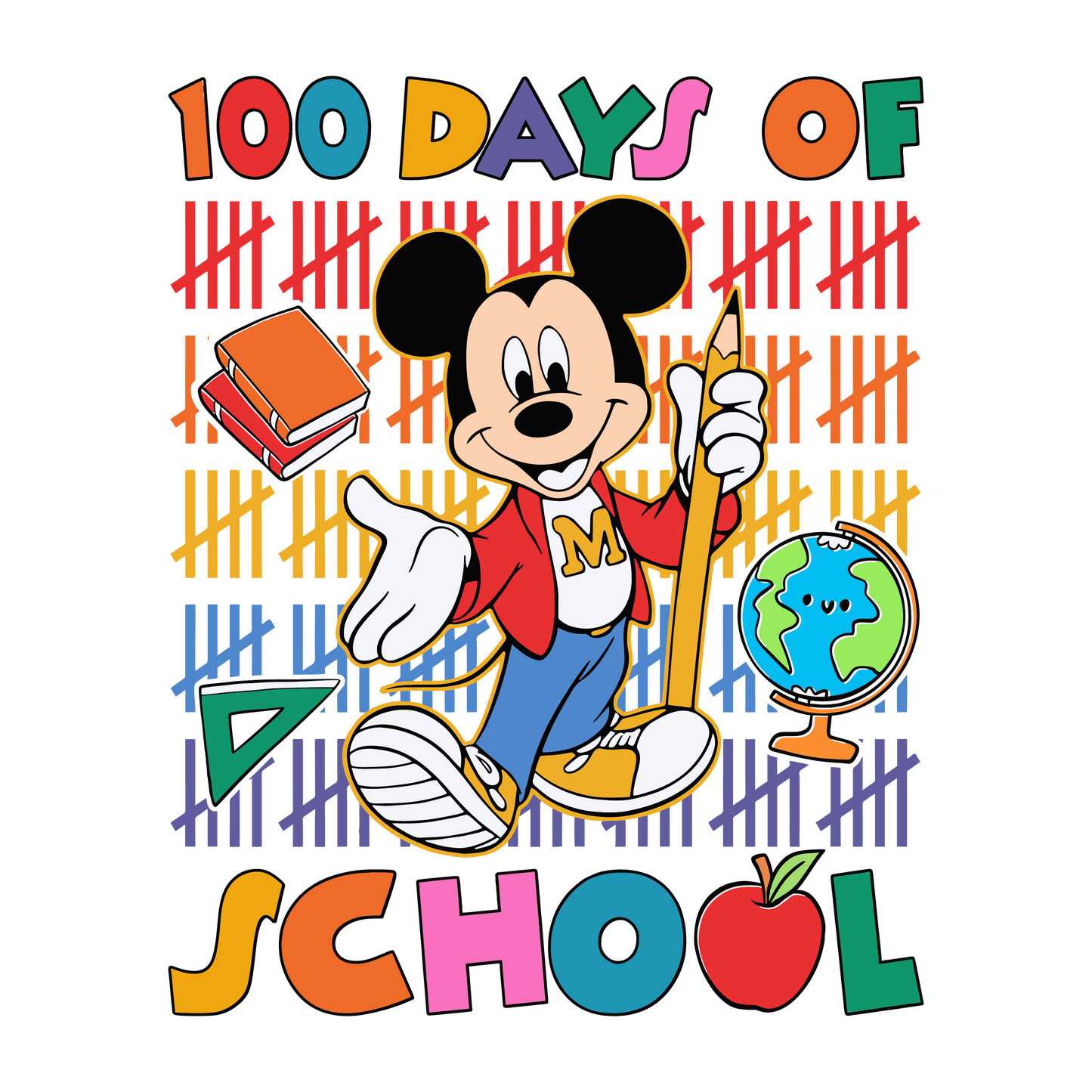 MouseBoy 100 Days of School Transfers