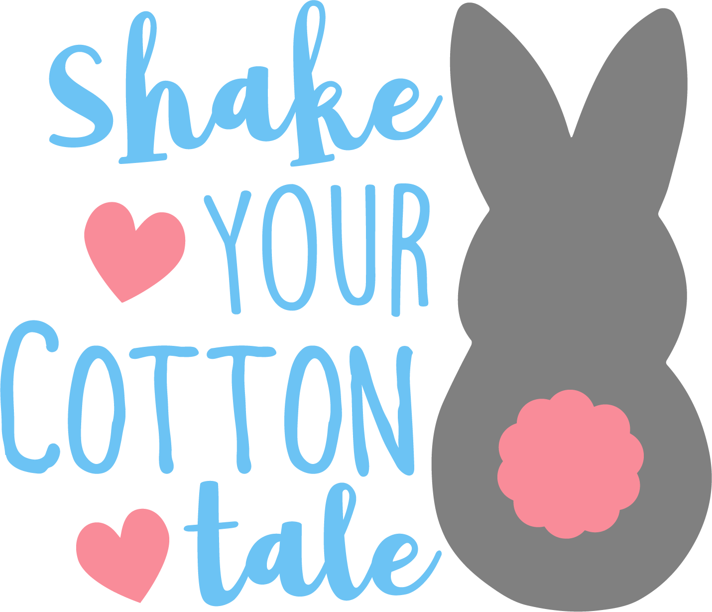 Shake Your Cotton Tale Transfers