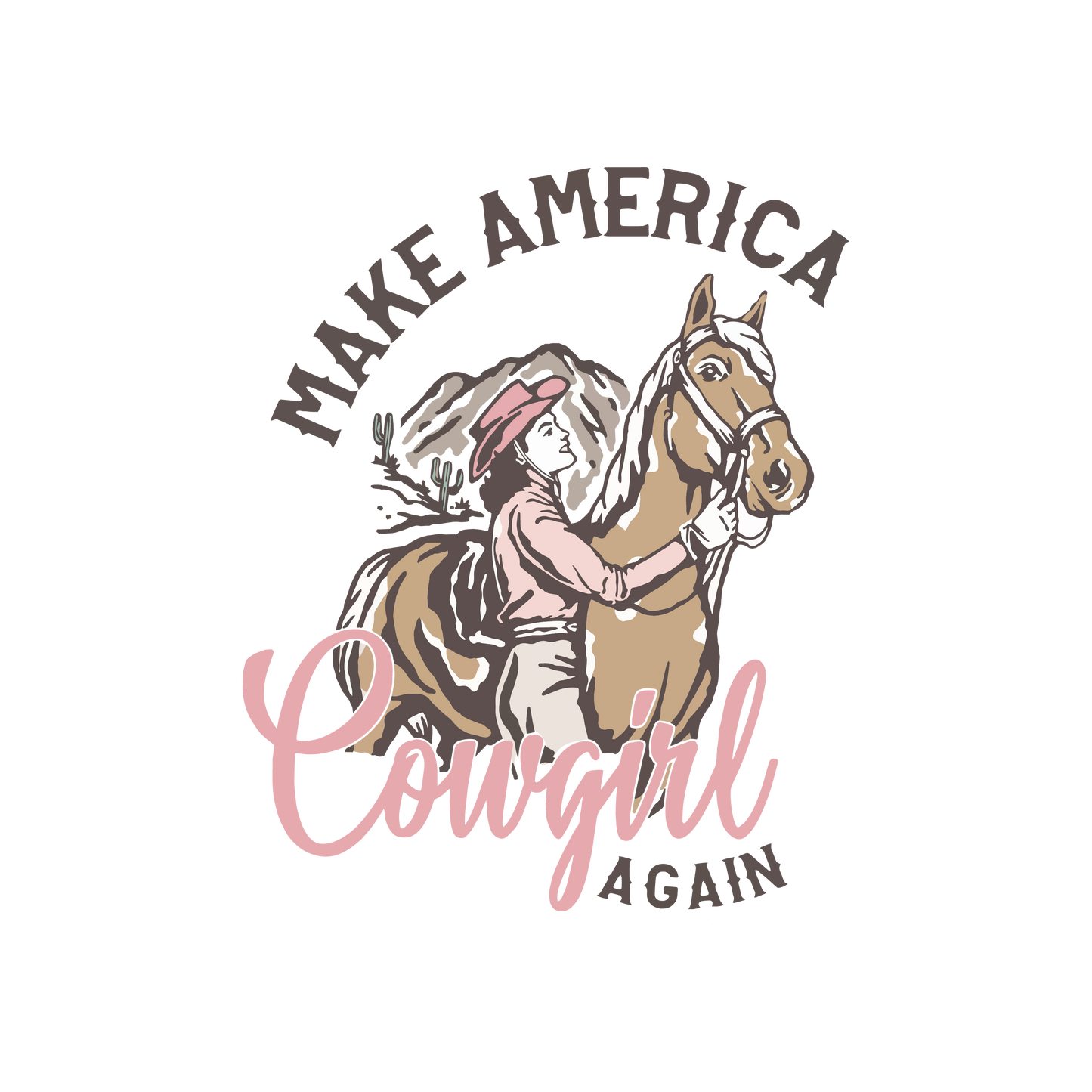 Make America Cowgirl Again Transfers