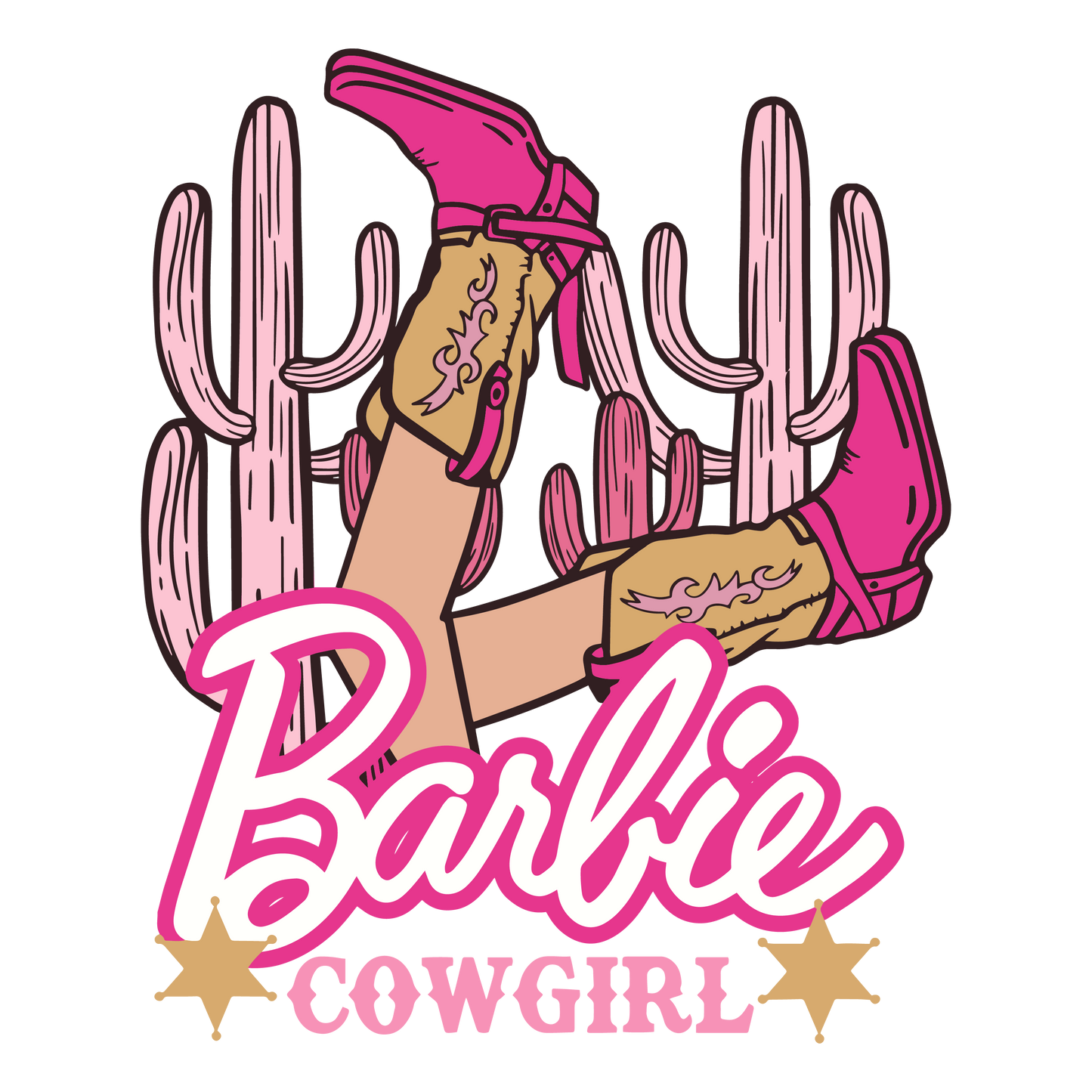 Barbie Cowgirl Transfers