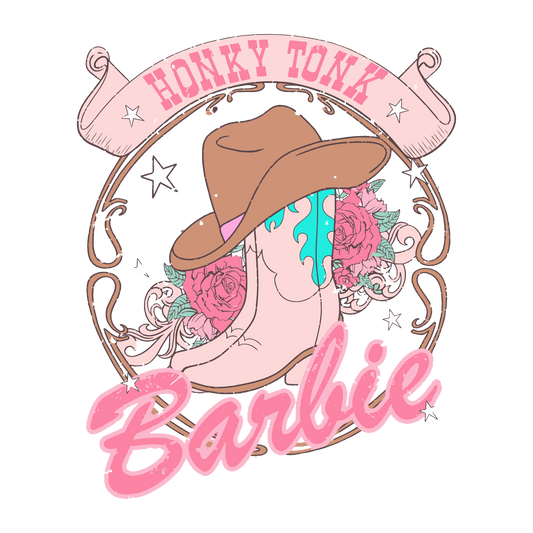 Honky Tonk Barbie Transfers