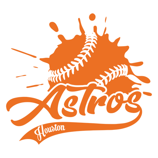 Astros Baseball Splash Transfers