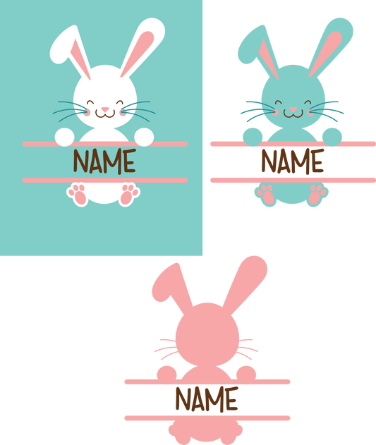 Bunny Blanks Transfers